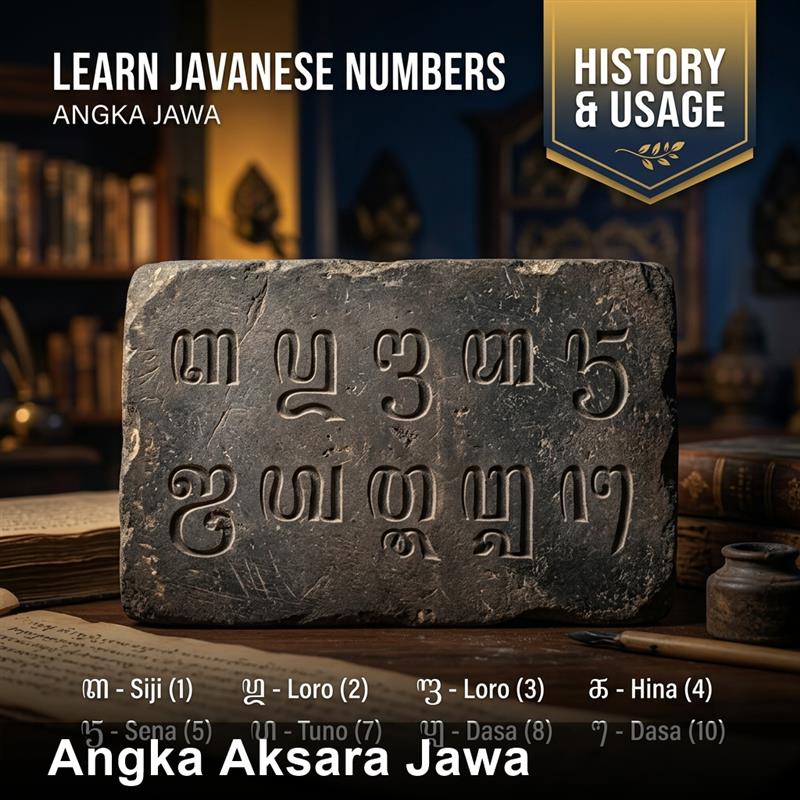 Angka Aksara Jawa